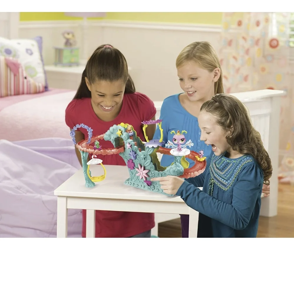 Littlest Pet Shop Fairies Fairy Fun Rollercoaster‎ Playset lot bundle